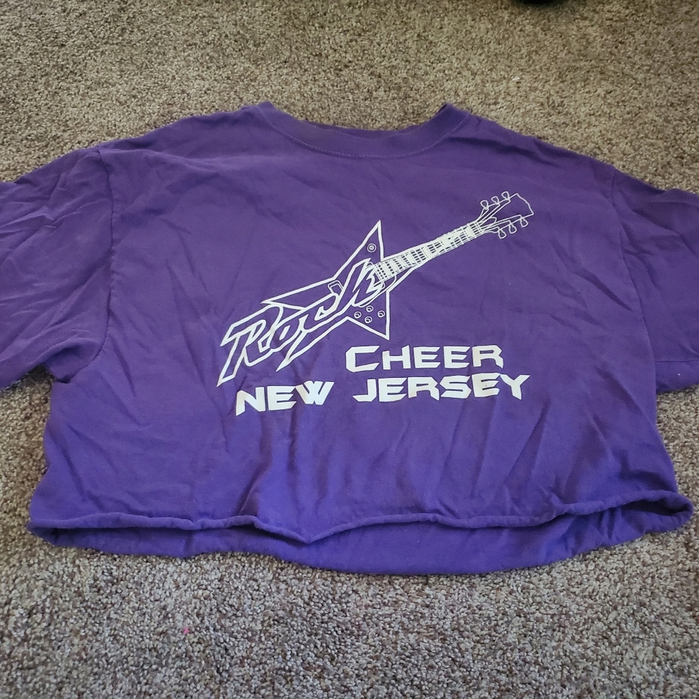 Rockstar Cheer Crop Top
